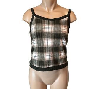 Love Fire plaid tank